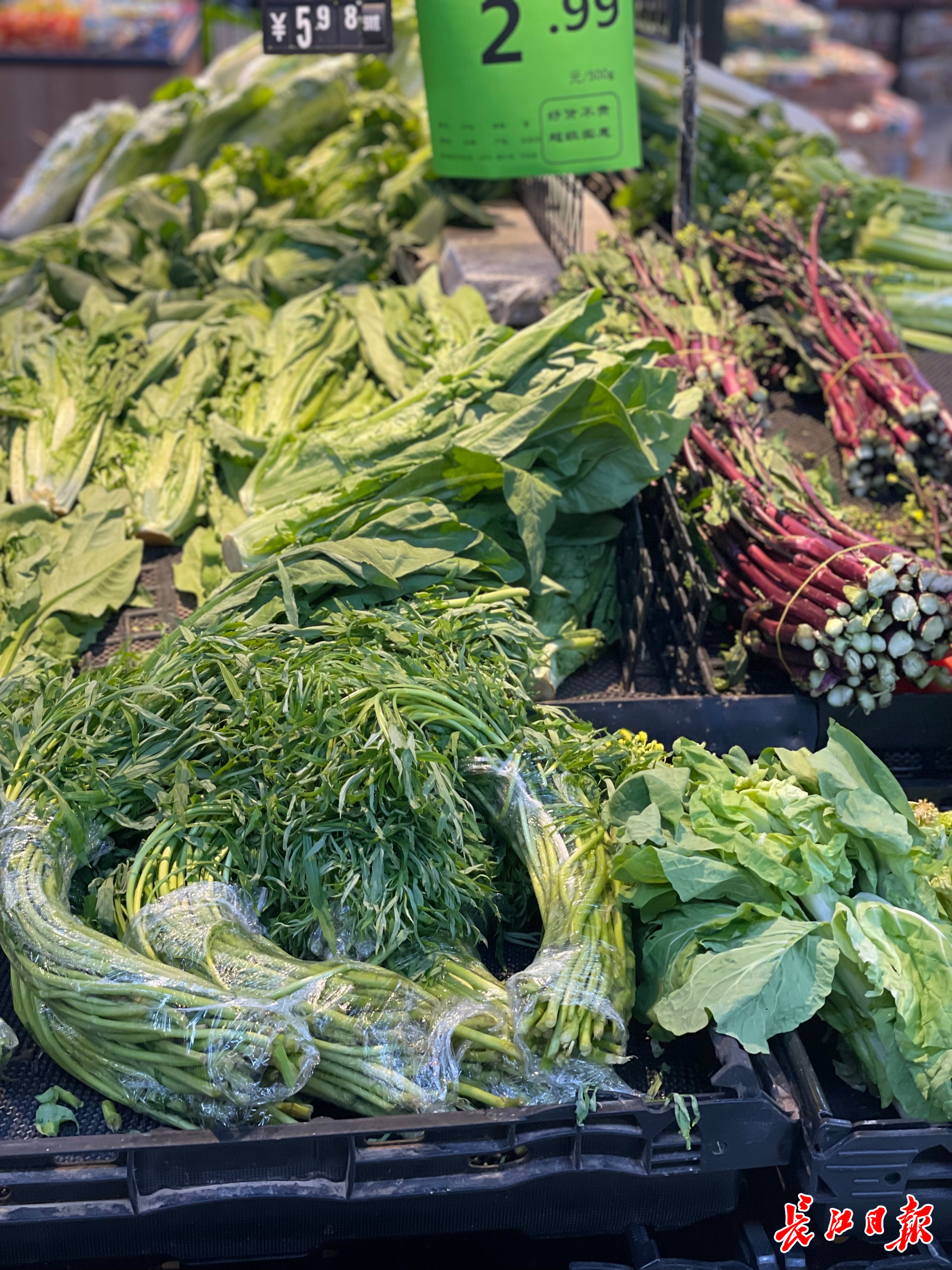 大江时评:应对冻雨，上海青、生菜、油麦菜等叶菜从外地三倍回货