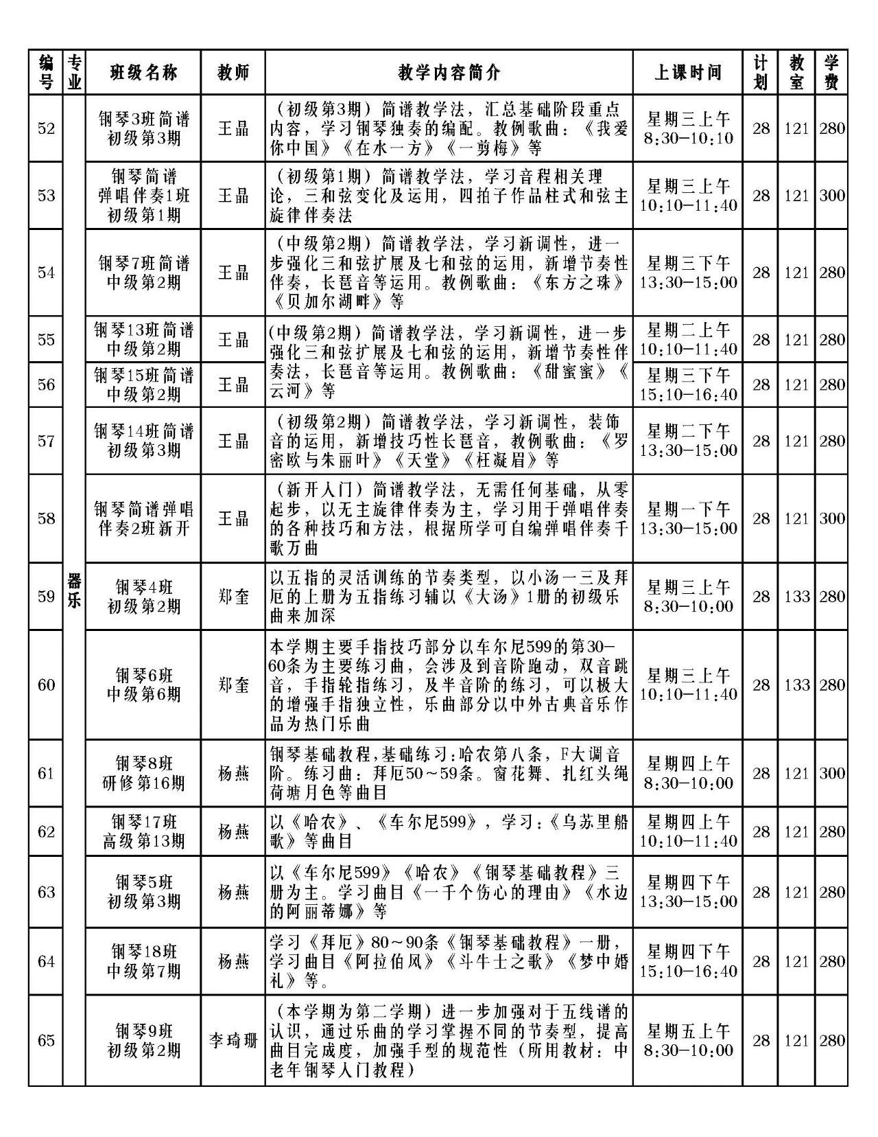 江汉区老年大学2025年春季招生简章