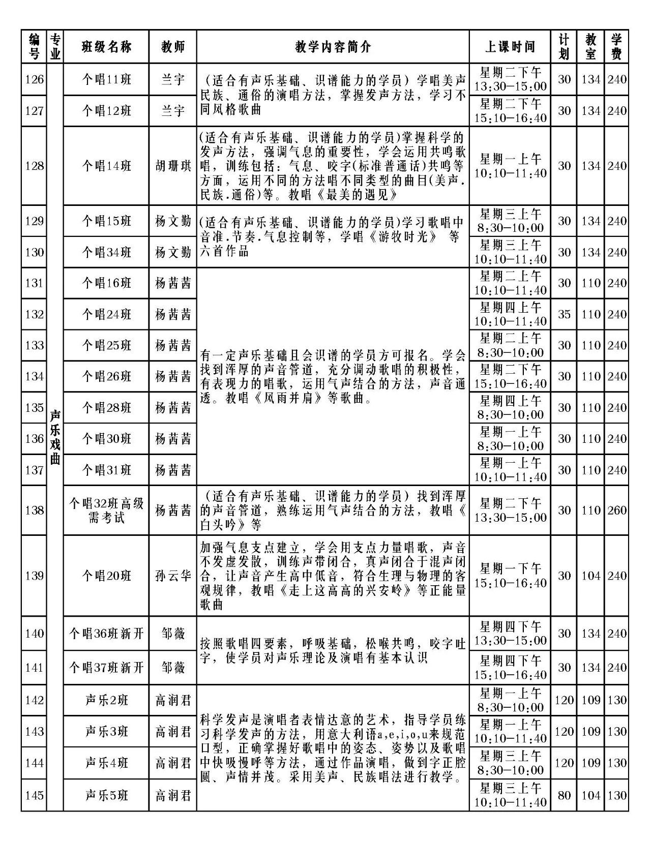 江汉区老年大学2025年春季招生简章