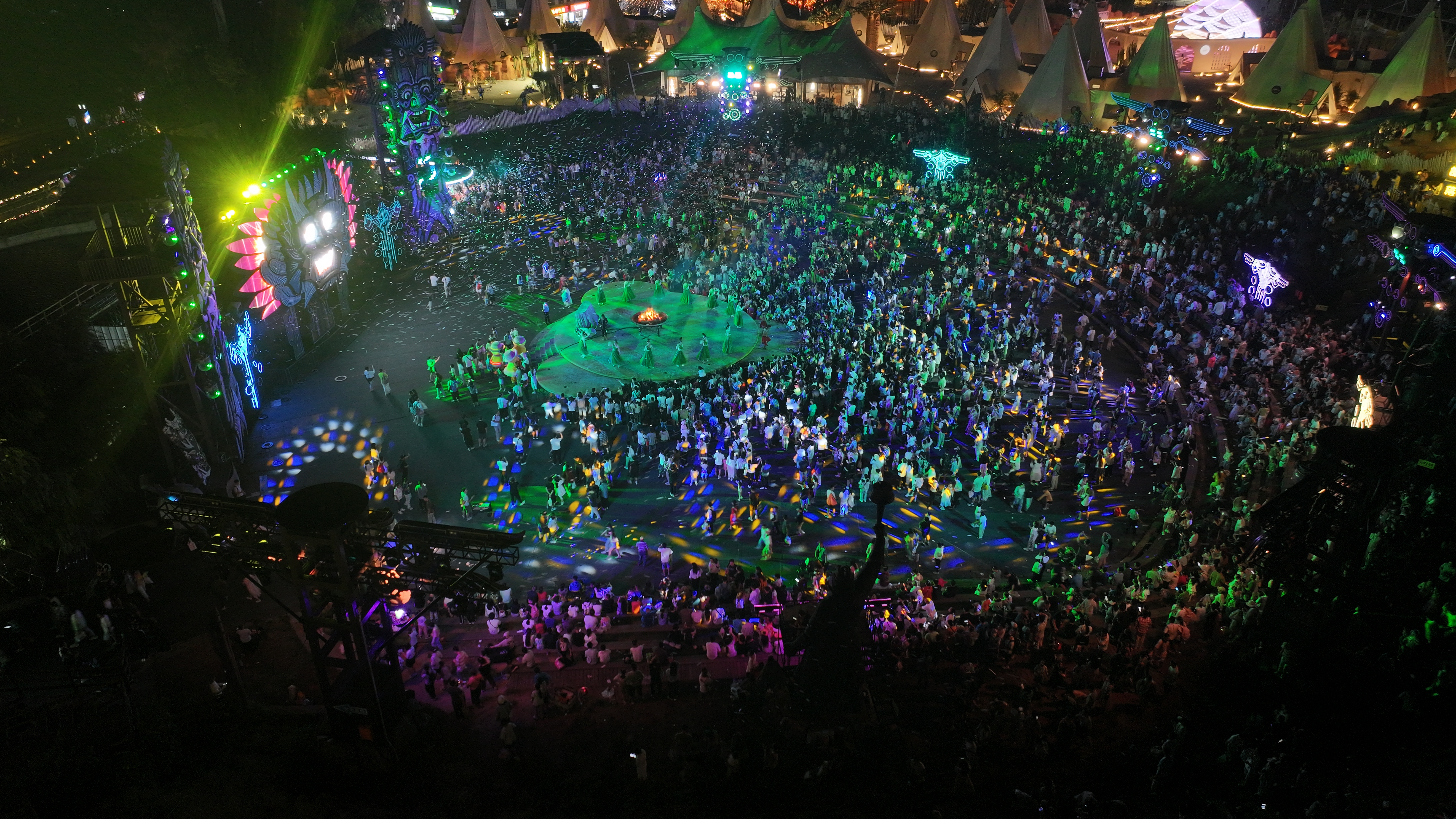 中秋假期首日超10万人次打卡，黄陂夜游火出圈