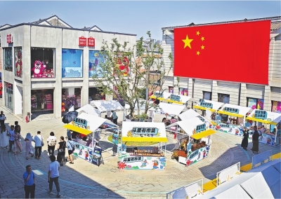 斗级营每个打卡点都特别出片 国庆来汉游客又有好去处